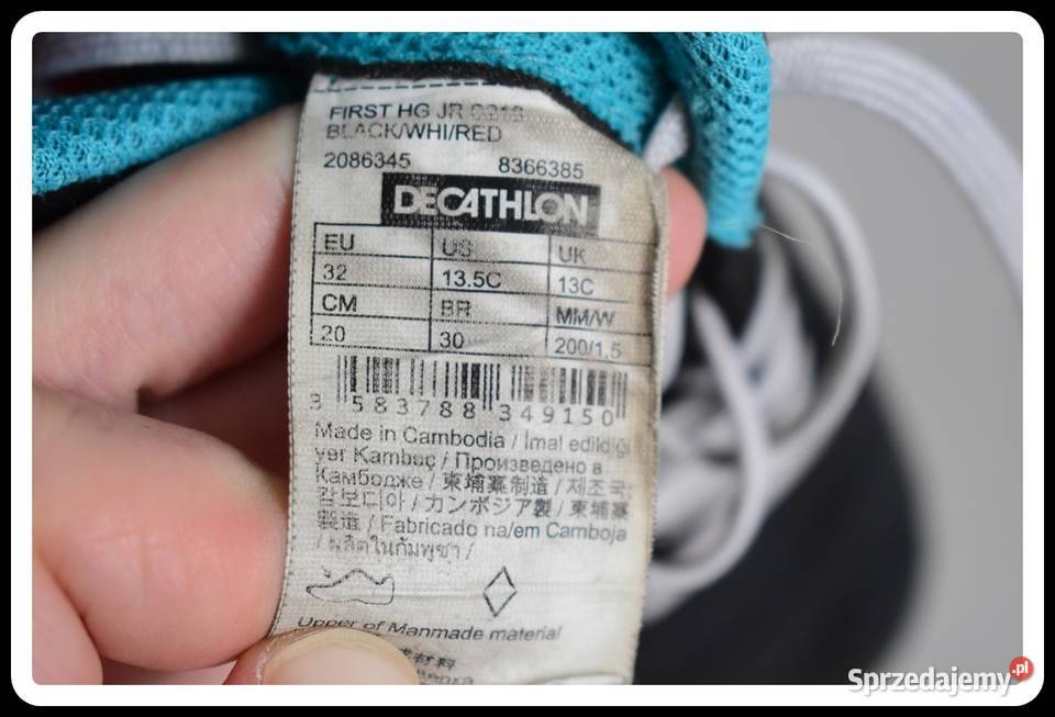 Sportowe buty KIPSTA halówki rozmiar 31 wkładka Warszawa