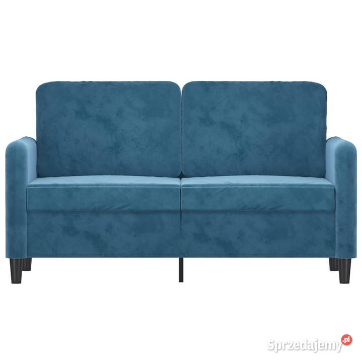 Sofa 2osobowa niebieski 120 tapicerowana Warszawa