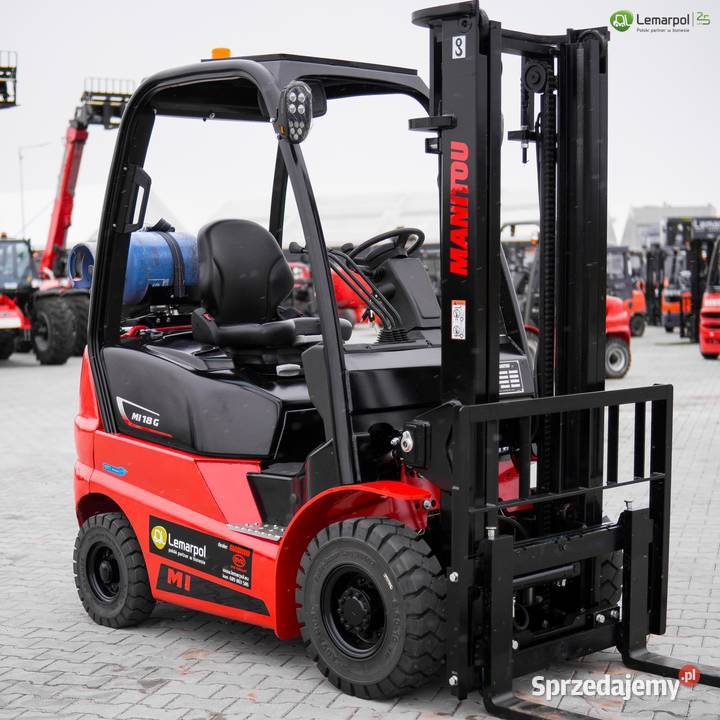 Wózek widłowy Manitou Mi18G 33m Zator