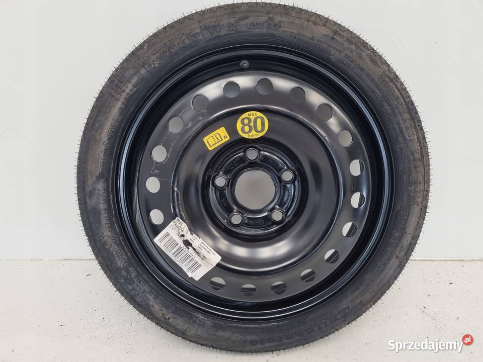 KOŁO DOJAZDOWE Opel Insignia A 12570 R17 5x120 Chełm