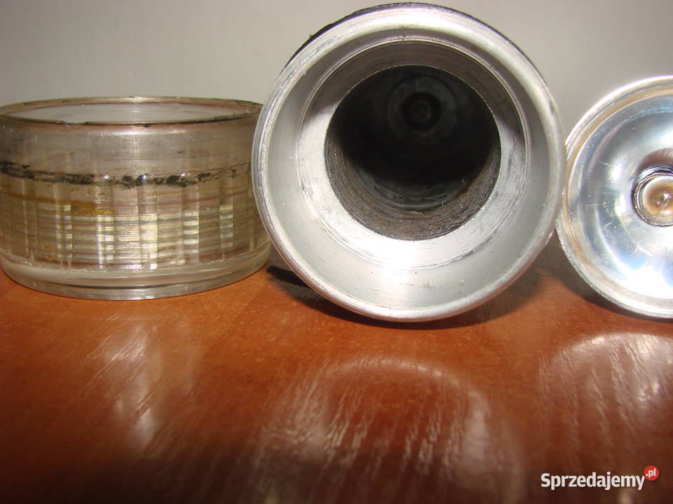 stara aluminiowa latarka wodoszczelna CCCP