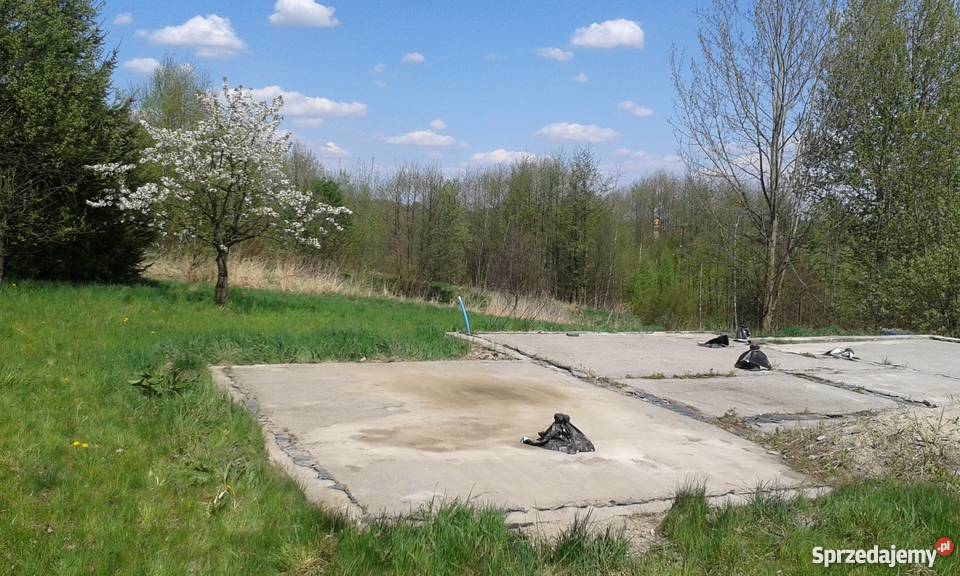 Sprzedam działkę z rozpoczętą budową domu małopolskie