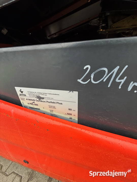 wózek widłowy elektryczny LINDE E20 przesuw