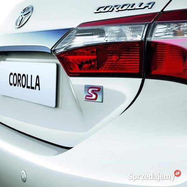 TOYOTA Emblemat S chrom pokrywy bagaznika dolnośląskie Kąty Wrocławskie sprzedam