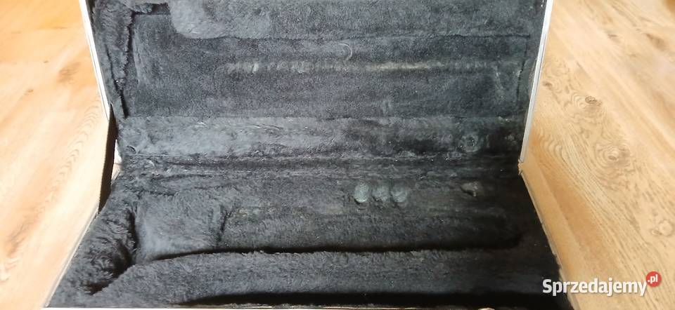 Stary sztywny futerał na trabke Kraków