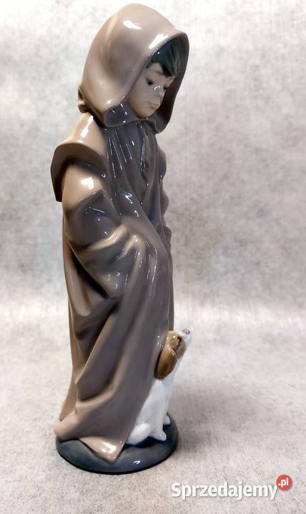 LLADRO NAO 354 Chłopczyk z pieskiem DO KOLEKCJI Szczecinek