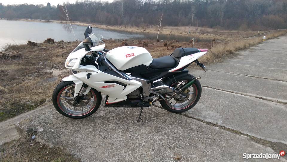 Aprilia rs 125 2010 White Legionowo