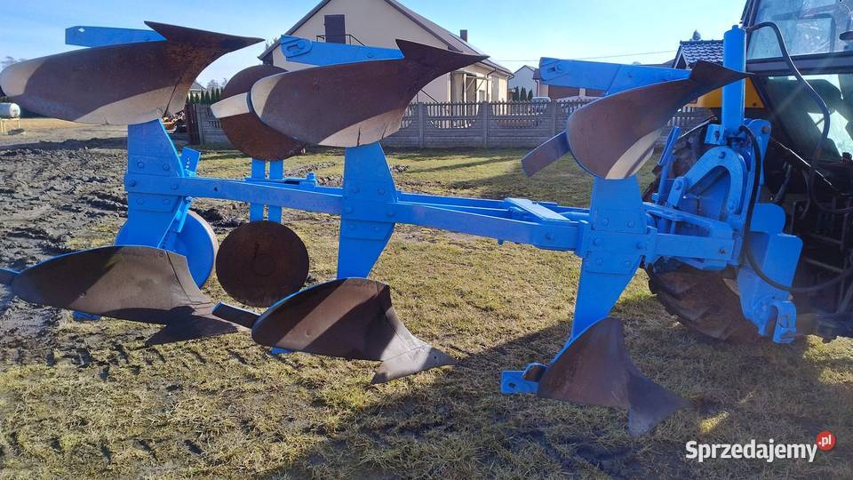 Pług 3 Skibowy Obrotowy Gassner Hydraulika Krój nieuszkodzony Kowale Pańskie