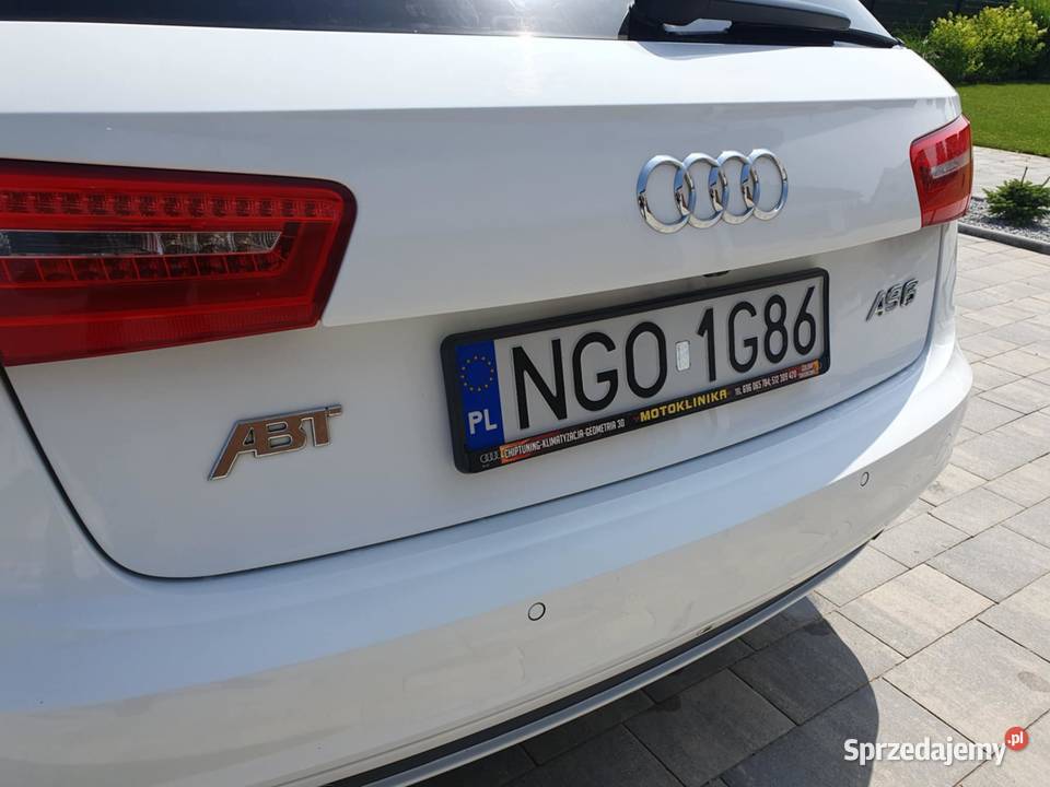Audi A6 c7 30 BiTdi quattro ABT A6 warmińsko-mazurskie Gołdap