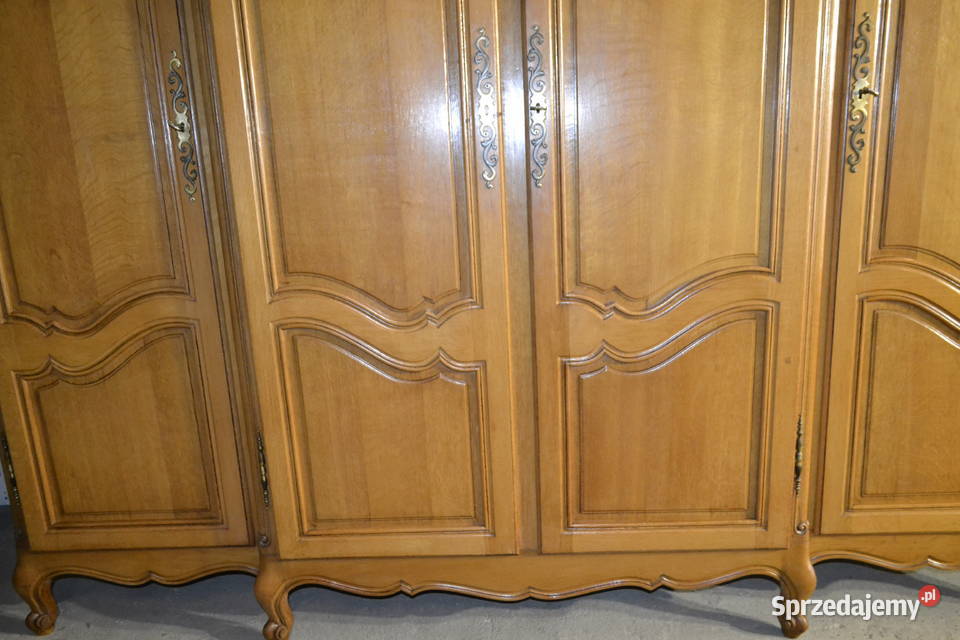 szafa ludwikowska 4 drzwiowa dąb Będzin