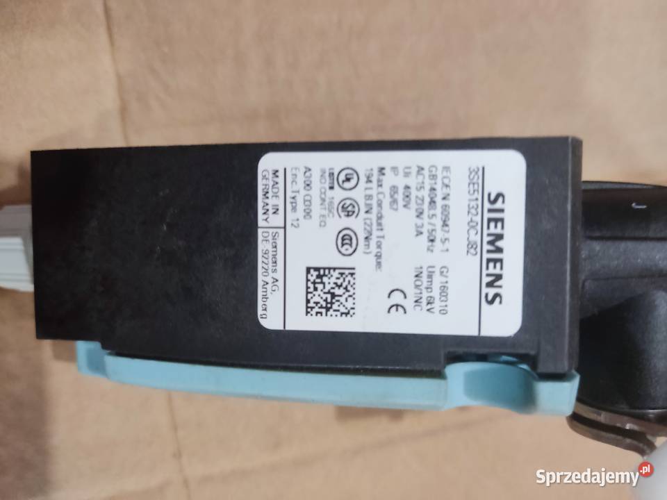 Wyłącznik krańcowy siemens wielkopolskie Kotlin