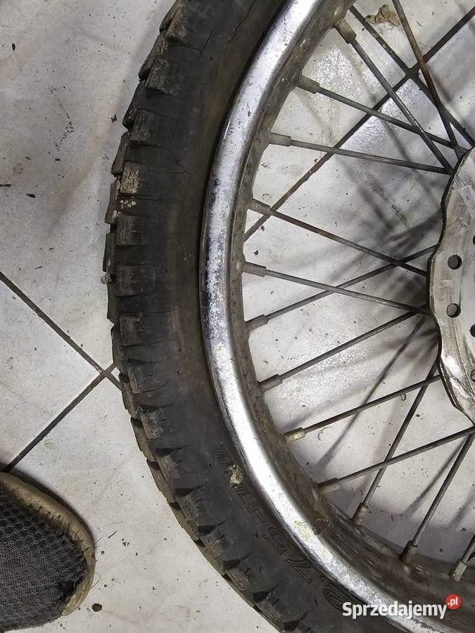 Romet CRS 50 koło przednie przód felga tarcza Części i akcesoria motocyklowe dolnośląskie Jelenia Góra