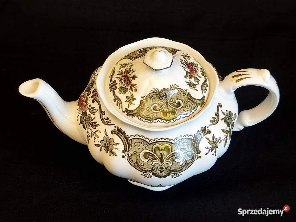 Dzbanek herbaciany angielski Ridgway Windsor Porcelana i szkło lubelskie Chełm