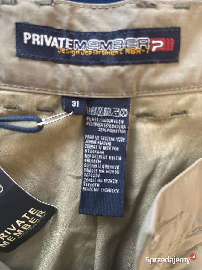Private Member spodnie trekingowe z podszewką śląskie Jastrzębie-Zdrój
