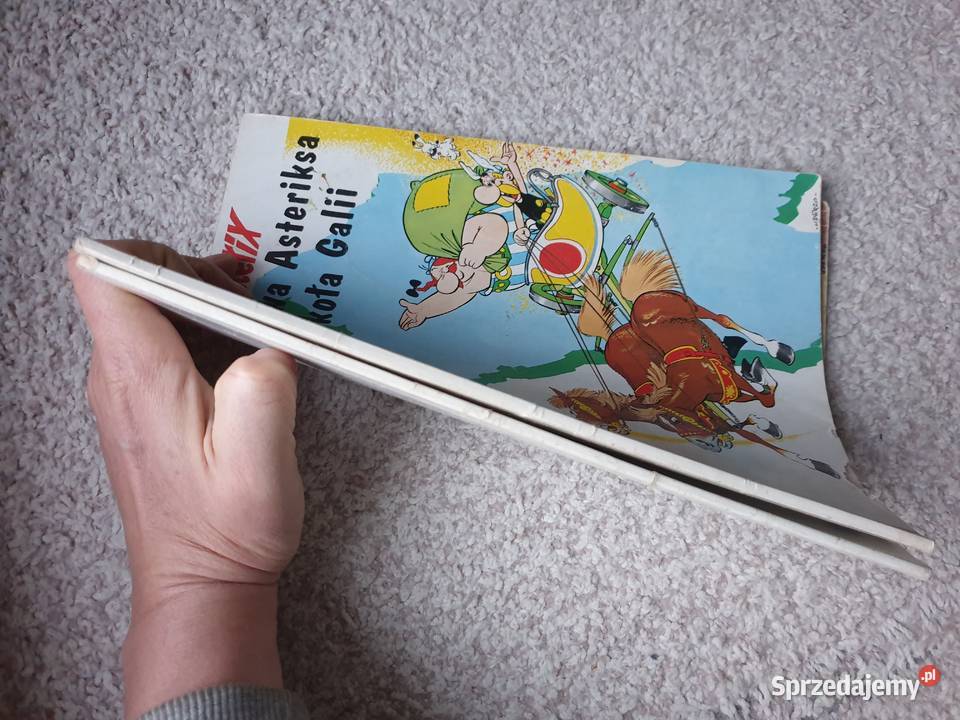 Wyprawa Asteriksa dookoła Walii Złoty Sierp Komiksy Gdynia