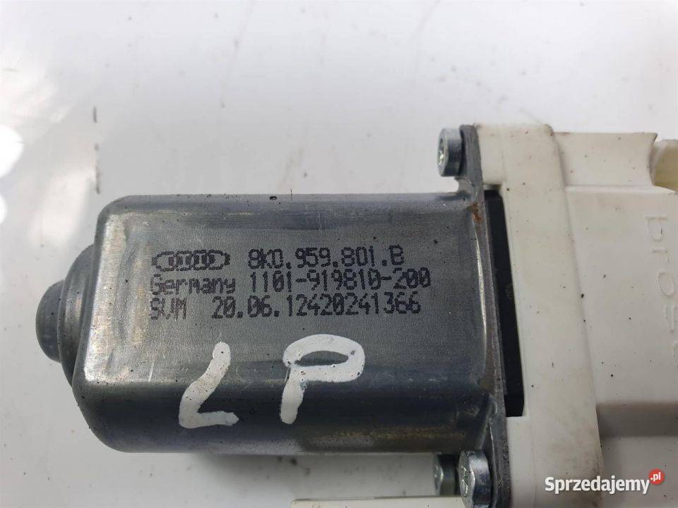 SILNICZEK SZYBY LT AUDI S8 D4 8K0959801B osobowe Lipno