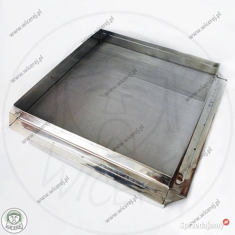 Filtr Sito do Miodu Duże Płaskie Kwadratowe ze Jaśliska