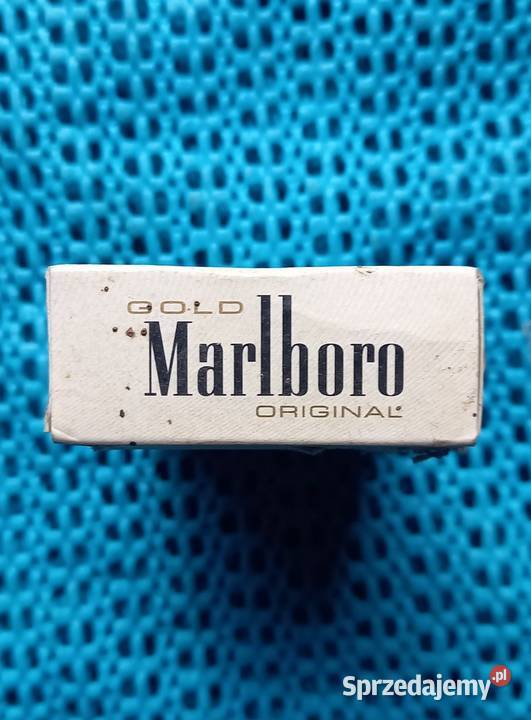 Paczka kolekcjonerska papierosów Marlboro Gold mazowieckie Małkinia Górna