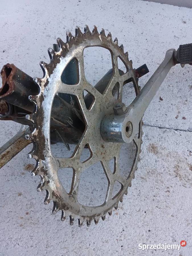 Suport korby pedała klasyczny rower Milejewo