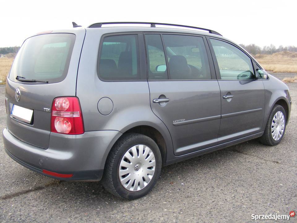 vw touran 19TDI united 2007r manualna Chojna