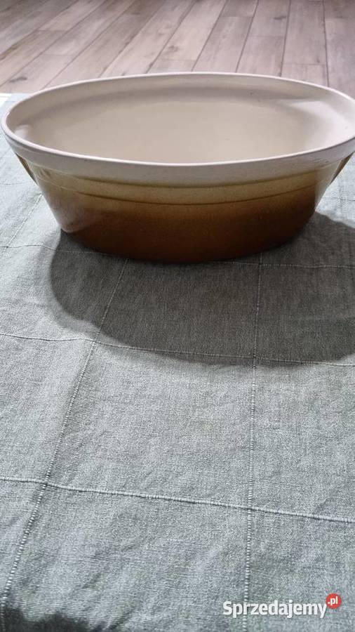 Naczynie Kamionka Do Zapiekania VINTAGE Wola Podłężna