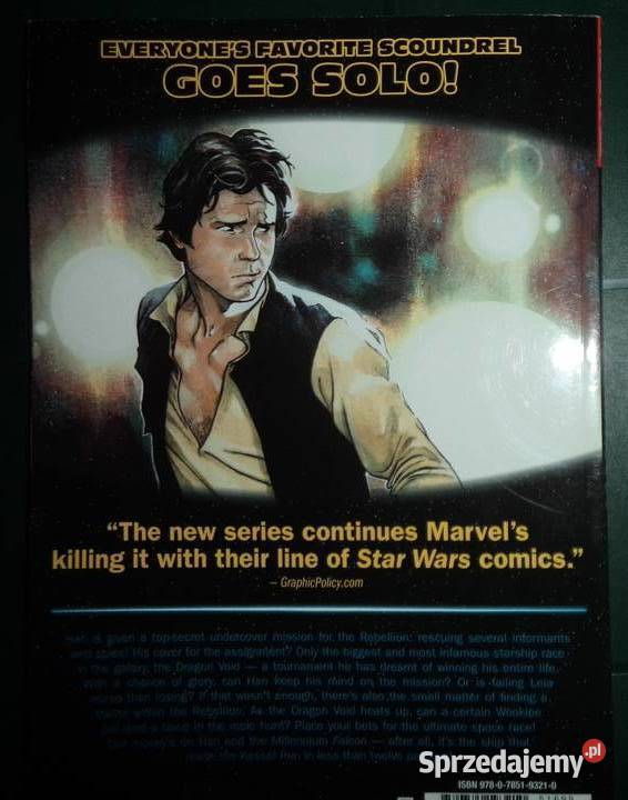 komiks Star Wars Gwiezdne Wojny Han Solo ENGLISH