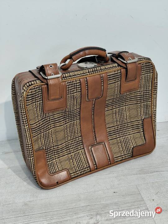 Stylowa Walizka Vintage Retro Lata 7080 sprzedam