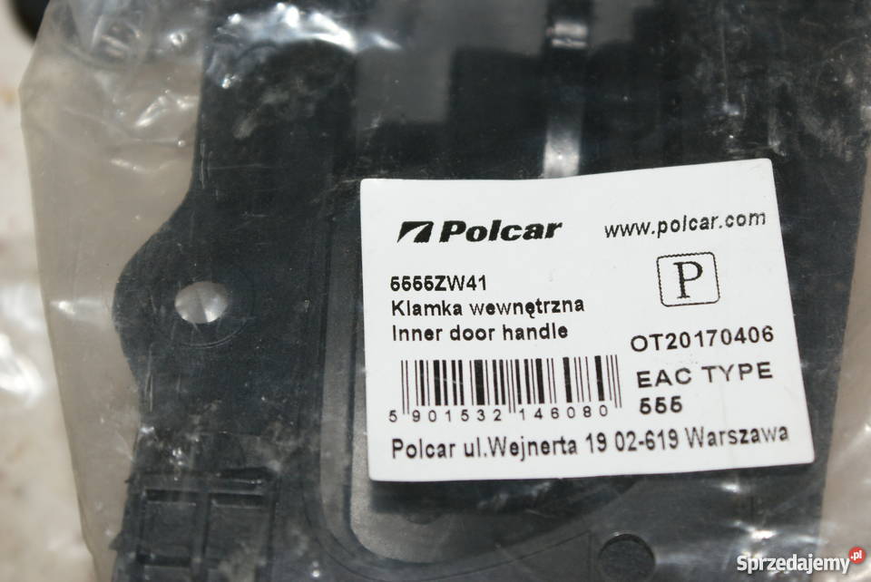 Klamka Opel Astra POLCAR 5555ZW41 Białobrzegi sprzedam
