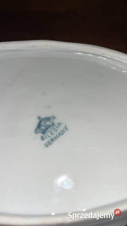 Patera półmisek Silesia Germany Syg z lat 1918 Porcelana i szkło Gdańsk