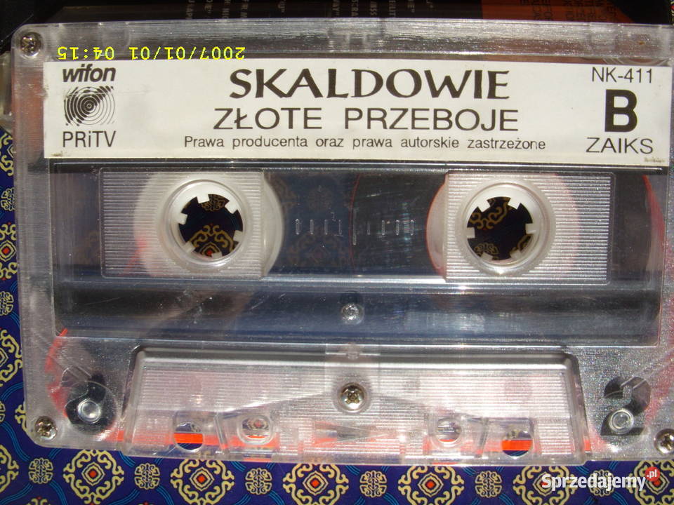 kaseta Skaldowie Zlote przeboje Wołów