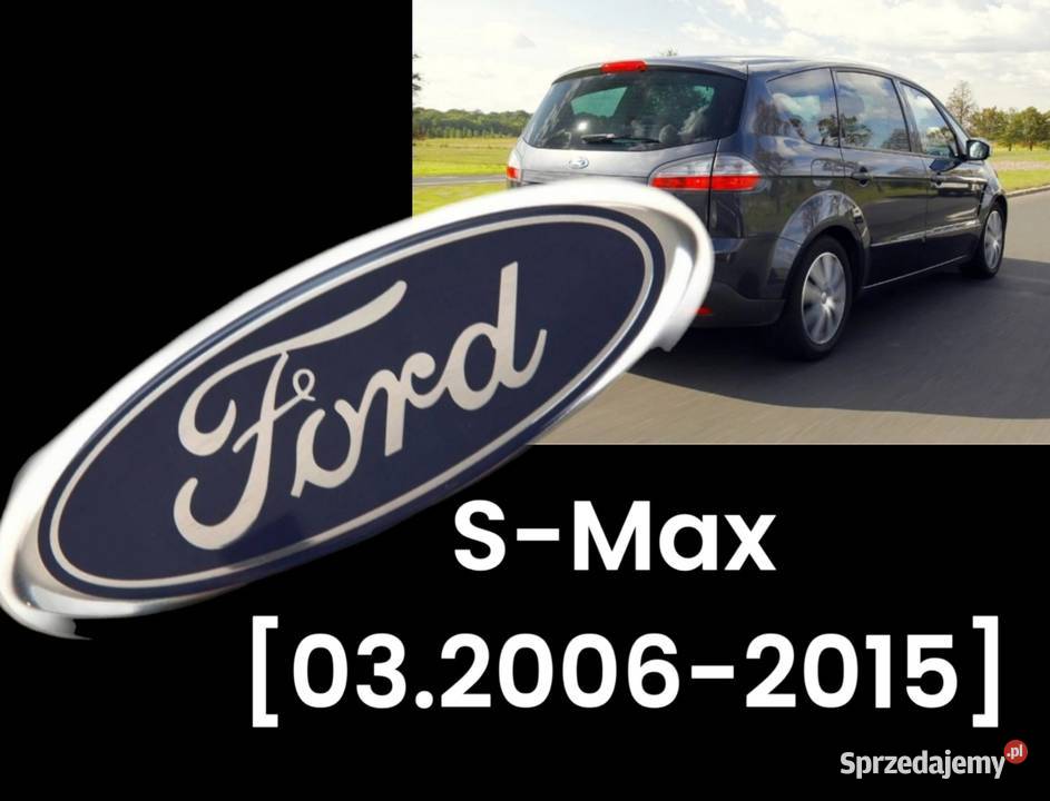 EMBLEMAT LOGO ZNACZEK FORD 147mm57mm wielkopolskie Poznań