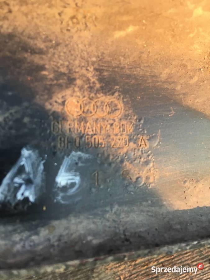 wspornik osłona tylej belki audi a5 sportback Szczecin