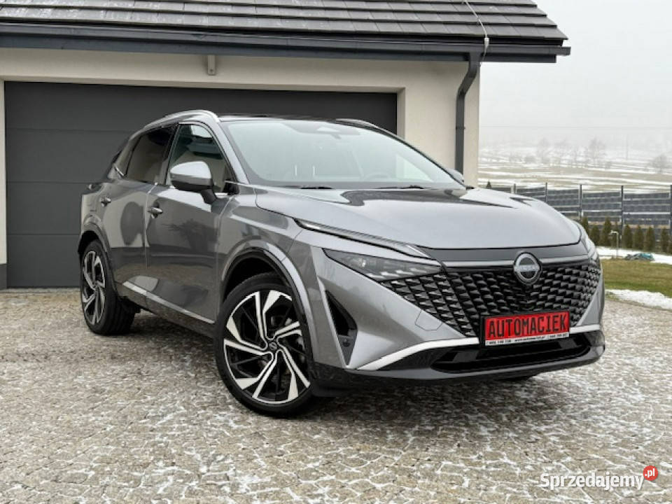 Nissan Qashqai TEKNA Full masaże Head up Blisy Kamienna Góra