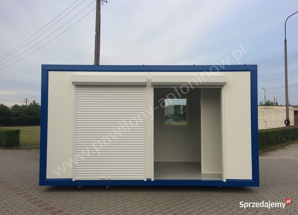 PAWILON HANDLOWY KONTENER GASTRONOMICZNY KIOSK