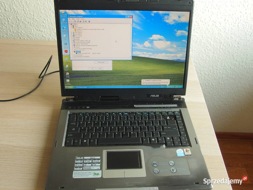 laptop ASUS A6R A6RP windows XP Orzesze