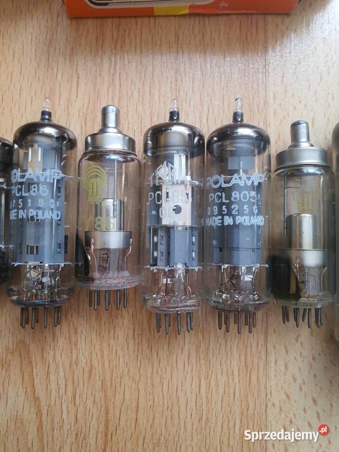 Lampy elektronowe do sprzętu RTV sprawne