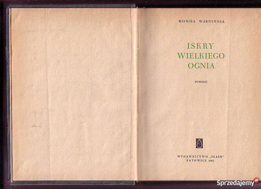 7940 ISKRY WIELKIEGO OGNIA MONIKA WARNEŃSKA Czyrna