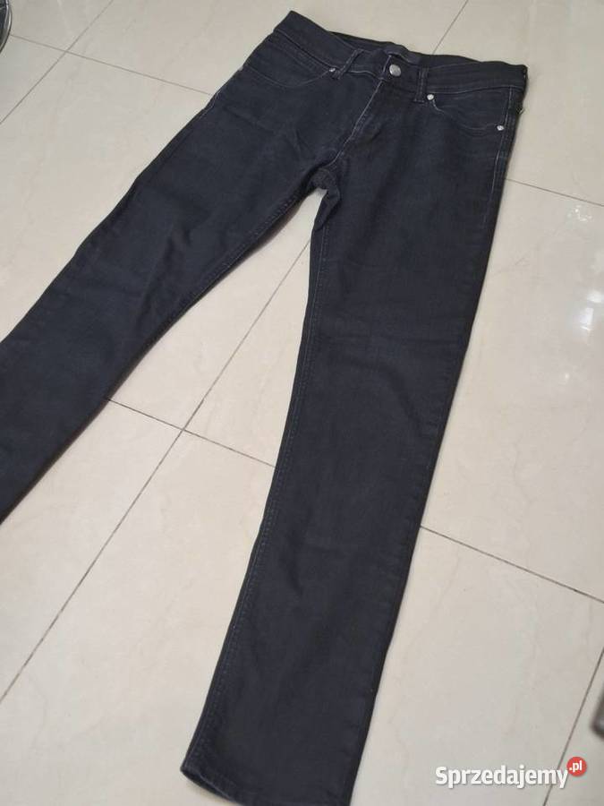 Zara Man S czarne jeansy skinny Rozmiar S Kraków