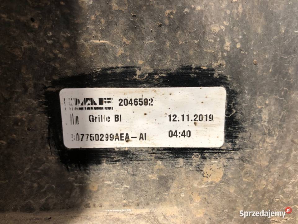 ATRAPA GRILL DAF N 1886591 Inny KRATA Atrapy