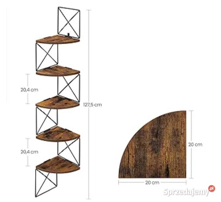 Półka narożna na ściane Rawa Mazowiecka sprzedam