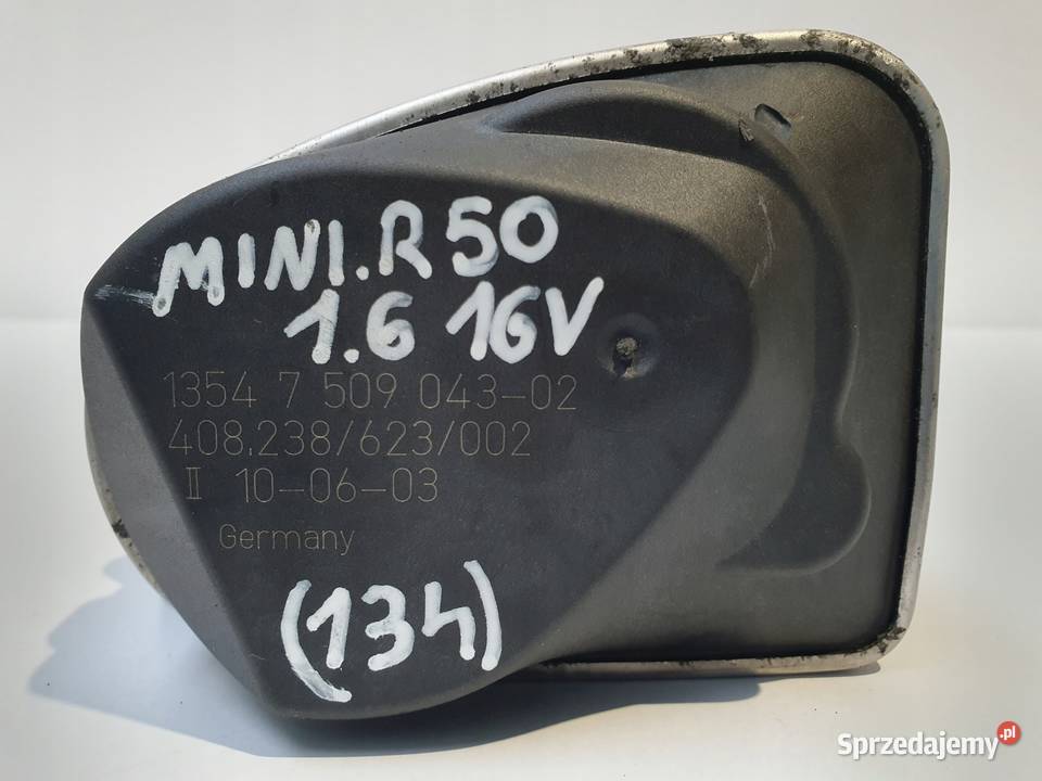 PRZEPUSTNICA Mini Cooper R50 R53 16 16V 7509043 lubelskie Chełm sprzedam