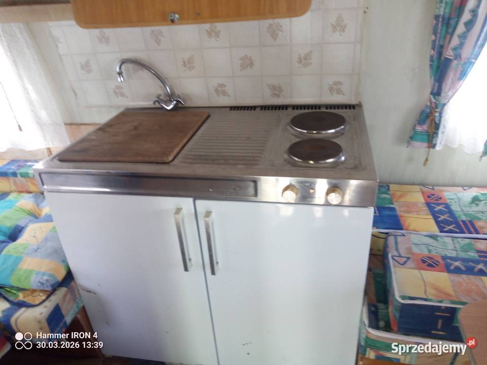 Przyczepa Kempingowa na działkę budowe