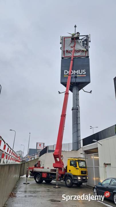 Zwyżka Gliwice wynajem zwyżki podnośniki koszowe