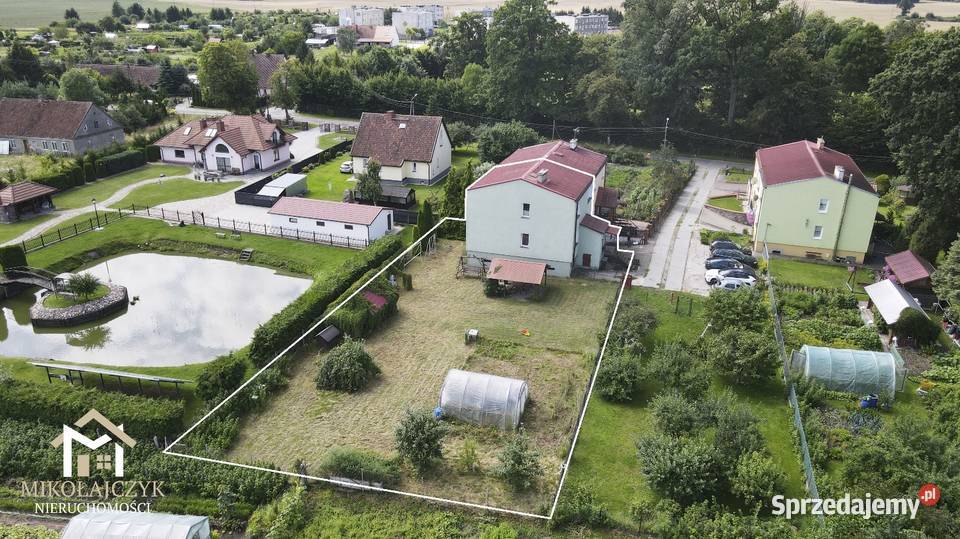 Dom bliźniak z garażem niedaleko Bartoszyc 151 Sprzedaż Łabędnik