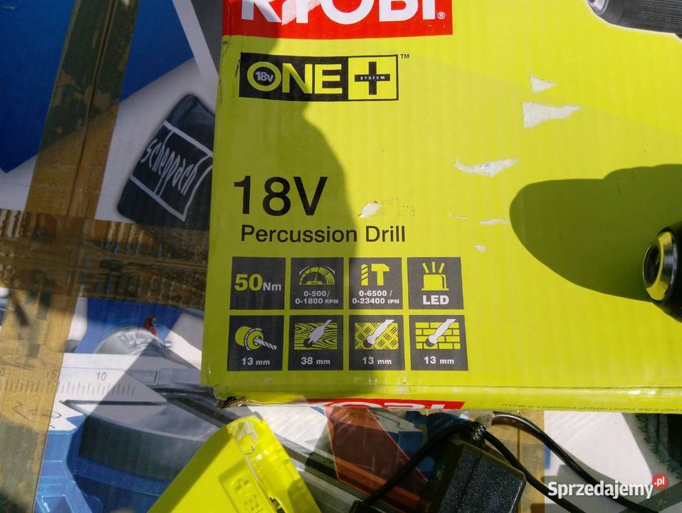 Wiertarko wkrętarka z udarem Ryobi 18V liion Elektryczne Nowy Dwór Mazowiecki sprzedam