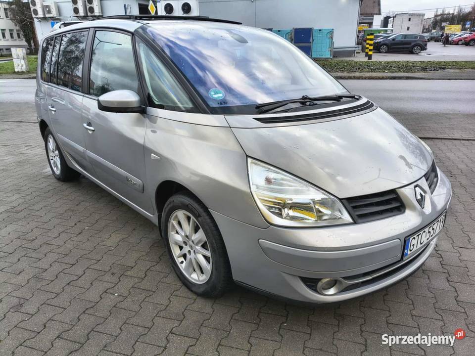 Renault Espace 2007 20 benz Panorama Hak Klima 7 Tczew sprzedam