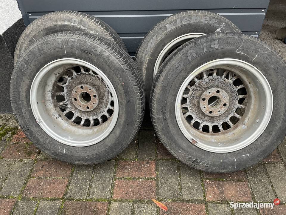 Felgi BMW 14 słoneczka koła 4x100 6Jx14 ładny Michałów-Reginów