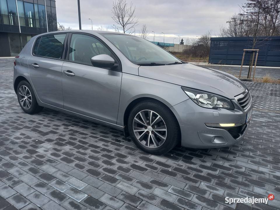 Peugeot 308 110 2014r piękny kolor panorama 1199cm3 Gdańsk