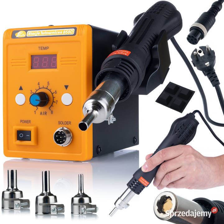 Stacja Lutownicza HotAir Rosfix 858D 700W małopolskie Ludźmierz