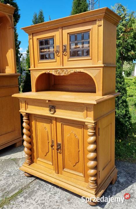 Jadalnia w stylu gdańskim komplet Kredens i zachodniopomorskie Szczecin